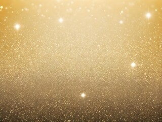 golden christmas background with stars