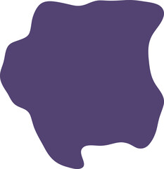 Map of Suriname. Country map silhouette vector illustration