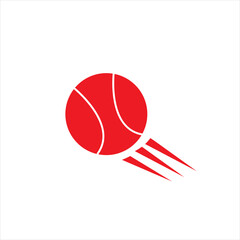 Soccer ball or basketball flat vector icon for sports apps and websites