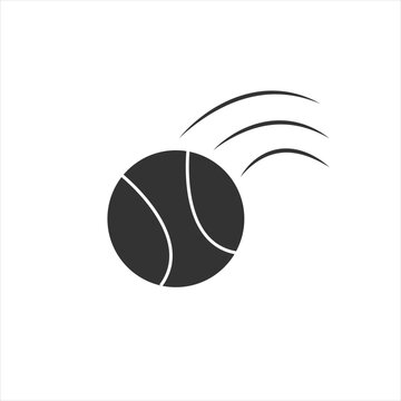 Soccer ball or basketball flat vector icon for sports apps and websites