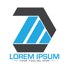 DM Logo Design Unique and Creative Logo Design