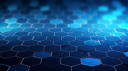 Hexagonal Harmony Abstract Background Bridging Technology and Medicine for Healthcare, Innovation, Science, and Research Concepts.