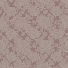 beautiful floral flower seamless pattern background for premium product ai generated