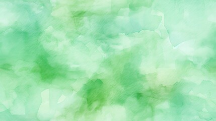 Fototapeta na wymiar Lively Greens: Abstract Watercolor Texture, Infusing Vibrancy into the Background.