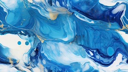 Sophisticated Fusion: Alcohol Ink Art Featuring Marble Swirls and Agate Ripples, Crafted as an Abstract and Trendy Background for Wallpapers, Posters, Cards, Invitations, and Websites.