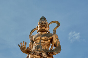 Guardian statue kek lok si temple penang - obrazy, fototapety, plakaty