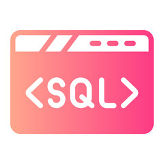 sql gradient icon