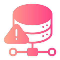 database gradient icon