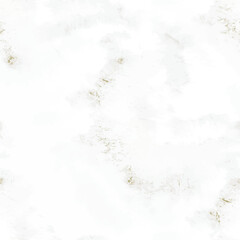 Gold Watercolour Grunge. Snowy Light Watercolour.