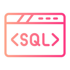 sql gradient icon