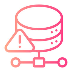 database gradient icon
