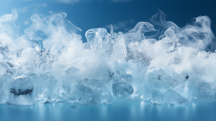 blue ice vapor