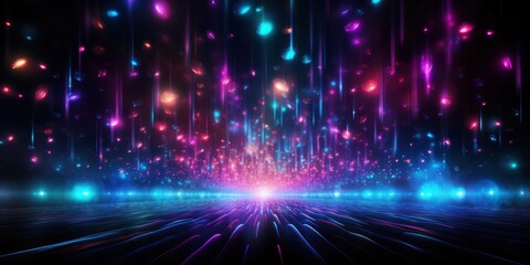 Obraz premium an abstract background with blue and purple