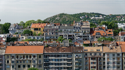 Fototapeta na wymiar view of budapest apartments