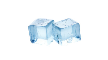Obraz premium ice cube isolated on white