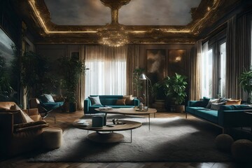 luxury hotel room