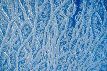 Eiskristalle Winterbild