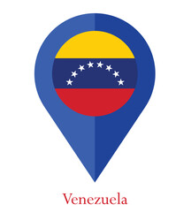 Flag Of Venezuela, Venezuela flag vector  illustration, National flag of Venezuela, Venezuela flag.