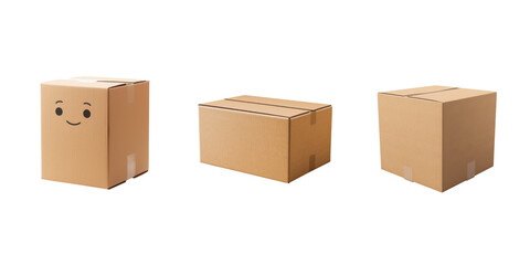 carton isolated on white background