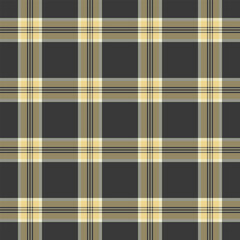 Vector seamless pattern of check tartan texture with a fabric background textile plaid.