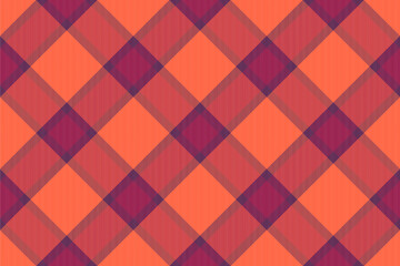 Pattern vector seamless of background plaid tartan with a check texture fabric textile.