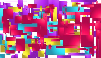 Colorful smooth gradient and abstract background. Soft gradient background illustration template for your graphic design, banner, poster, presentation, book cover, web header, business card, and many