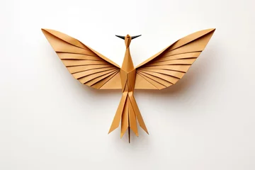 Foto op Canvas golden angel wings © trimiati
