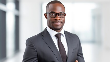 Fototapeta premium Portrait of a confident businessman