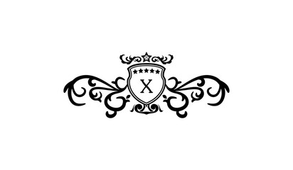 Luxury Classical Retro Logo X