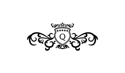 Luxury Classical Retro Logo Q