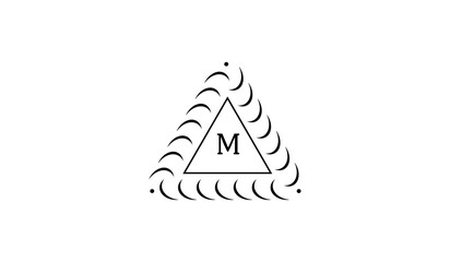 illustration of an fruit Logo M