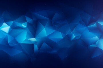 Obraz premium Dark blue abstract concept polygonal tech background