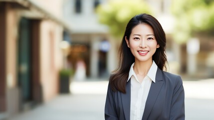 Fototapeta premium Portrait of a confident businesswoman