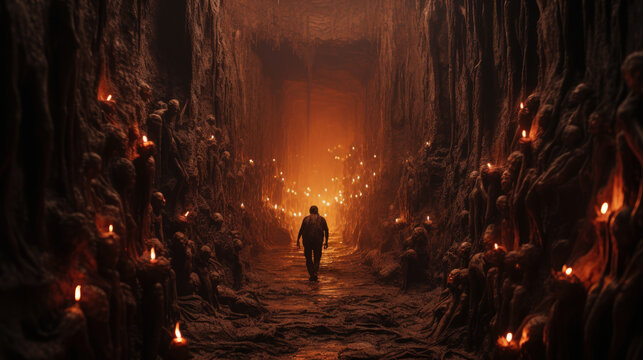 The entrance to hell