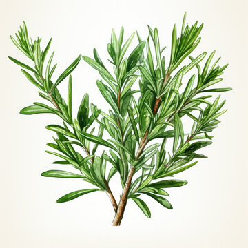Rosemary clip art preview