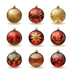 christmas balls set