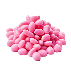 Obraz na płótnie Canvas Pink candy on transparent background