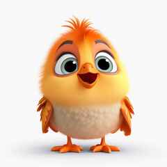 Obraz premium Happy bird illustration