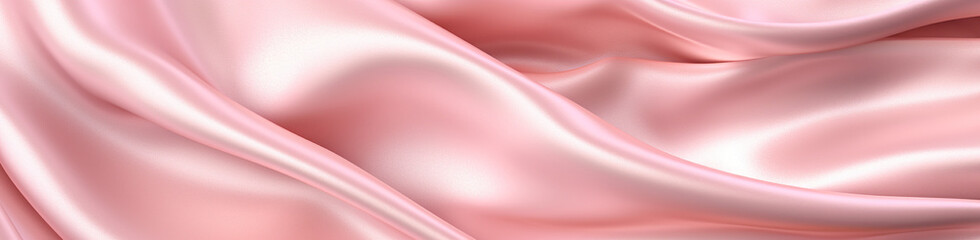 Fototapeta premium Fond texturé comme un drap satiné, de soie. Couleurs dégradés rose. Fond pour conception graphique.