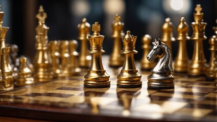 A Golden Chess Board