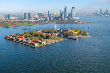 Ellis Island Upper New York Bay