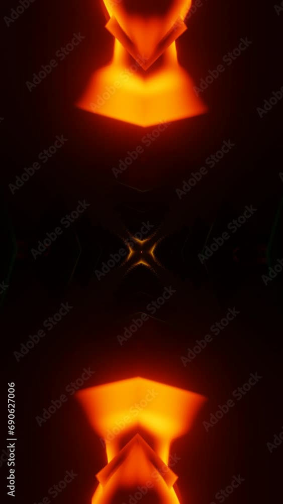 Aufkleber vertical video dynamic vj loop with vibrant disco lights and neon flashes.