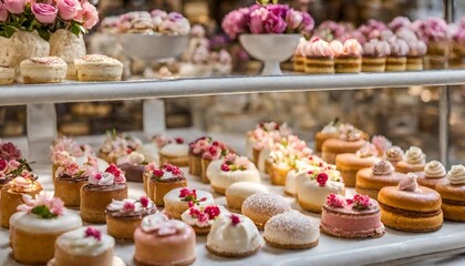 delicate patisseries