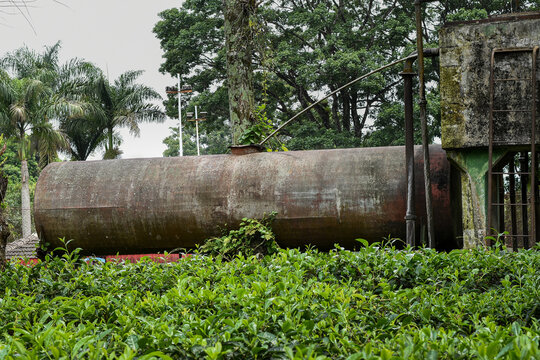 Water tank where water is stored