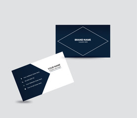 Simple and modern business card.