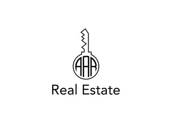 Key Real Estate Business Letter AAR Logo Vector Illustration