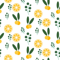 summer floral background Vector seamless. leaf pattern Seamless pattern hand-drawn with tropical leaves. floral seamless pattern with leaves The geometric pattern