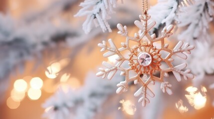 Peach Fuzz color of the year 2024 Christmas festive background. New 2024 trending Peach Fuzz color. Colour trend palette.