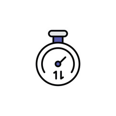 Data Transaction Speed icon design with white background stock illustration