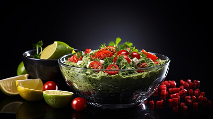 vegetable salad HD 8K wallpaper Stock Photographic Image 